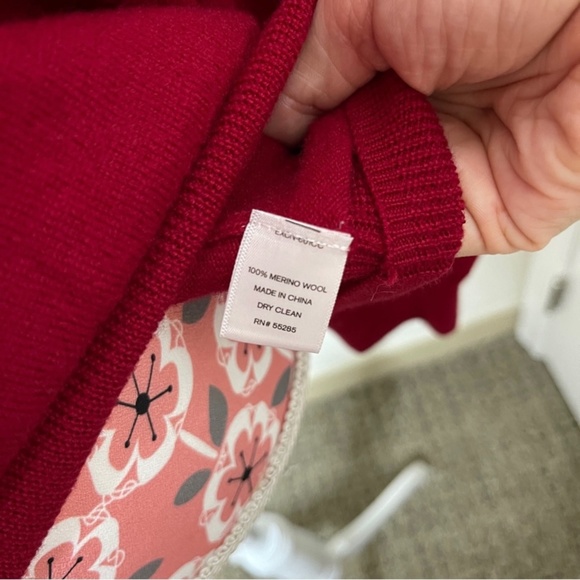 Express Mens Italian Merino Wool Pullover Knit Sweater Large - Picture 8 of 8